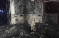 ​﻿На Днепропетровщине при пожаре  в собственном доме погиб мужчина (ФОТО)  