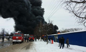 В Черновцах горел один из самых больших вещевых рынков в Украине