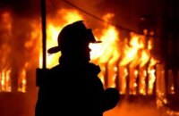 В Днепропетровской  области при пожаре в летней кухне погиб человек
