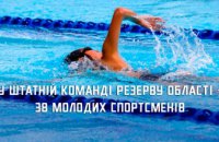 38 молодих спортсменів увійшли до штатної команди резерву Дніпропетровщини 