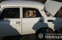 На Днепропетровщине задержали «черного» лесоруба с полным дровами автомобилем