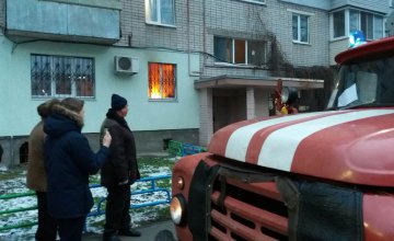 На Днепропетровщине произошел пожар в 9-этажном доме: пострадал хозяин квартиры
