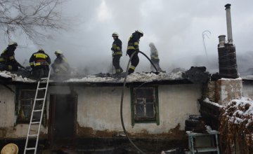 На левом берегу Днепра произошел масштабный пожар в частном секторе (ФОТО, ВИДЕО)