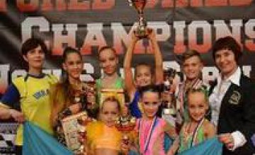 Украинцы стали вторыми на чемпионате мира по детскому фитнесу 