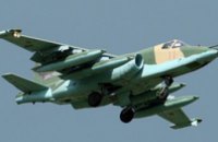В Днепропетровске упал военный самолет Су-25, - неофициальные данные 