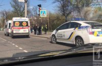 ДТП в Кривом Роге: маршрутка сбила девушку на пешеходном переходе
