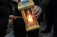 Вифлеемский огонь прибыл в Днепр: празднование начались
