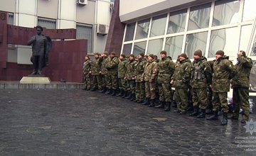 Полицейские Днепропетровщине отправились нести службу в Донецкую и Луганскую области