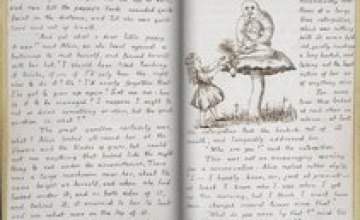 Британская библиотека оцифровала рукопись «Алисы в стране чудес»