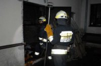 В Днепре сгорела котельная в офисном здании