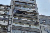 В Днепре  произошёл пожар в многоэтажке: есть пострадавшие (ВИДЕО)