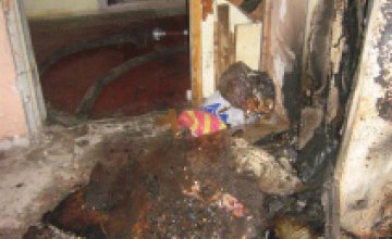 В Днепродзержинске произошел пожар шахты лифта в 9-этажном доме