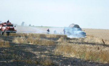  В Днепропетровской области сгорело 5 га пшеницы
