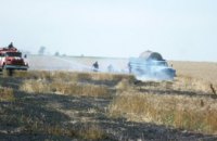  В Днепропетровской области сгорело 5 га пшеницы