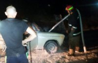 В Днепропетровской области на ходу загорелся автомобиль (ФОТО)