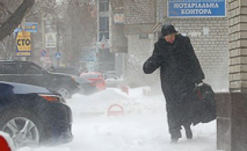Украину опять атакует снег 