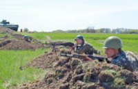 На новомосковсом полигоне военные отработали тактические учения