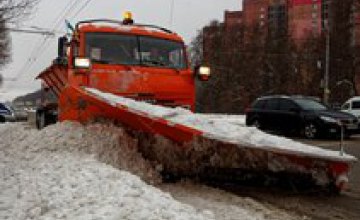 Днепропетровский горсовет заявляет об очистке 100% основных магистралей города от снега