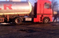 На Днепропетровщине  два грузовика слетели в кювет (ФОТО)