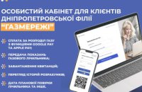 Понад 65 тисяч мешканців Дніпропетровської області користуються особистим кабінетом «Газмережі»: про переваги сервісу