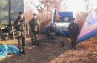 На границе с Украиной разбился контрабандист на дельтаплане