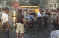 В Одессе открыто дело из-за жестокого обращения с конем, который возил туристов в жару (ФОТО)