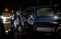 ​В Киеве сгорел микроавтобус (ФОТО) 