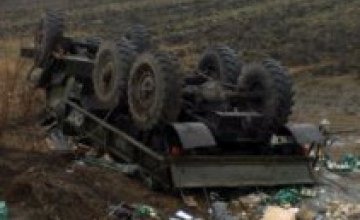В районе Орловщины перевернулся грузовик: погибли 3 человека, 8 госпитализированы