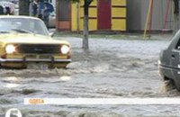 В Одессе ливни затопили несколько районов