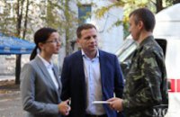 Сегодня в Днепропетровский военный госпиталь привезли необходимые лекарства
