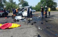 В Николаеве столкнулись микроавтобус и грузовик: трое погибших