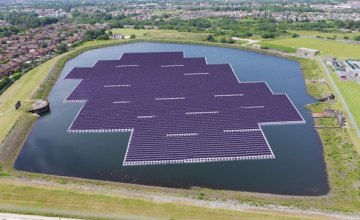 В Британии построят самую большую в Европе солнечную станцию на воде