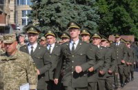 Юрий Береза ​​поздравил выпускников военной кафедры университета железнодорожного транспорта