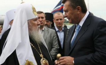 Янукович все-таки встретится с Патриархом Кириллом