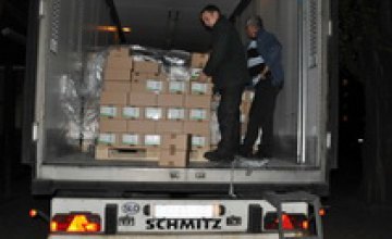 Днепропетровские таможенники изъяли 15 тонн контрабандного сиропа от кашля (ФОТО)