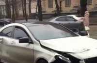 В Днепре на пр. Гагарина произошло серьезное ДТП: движение затруднено (ФОТО)