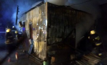 В Днепровском районе загорелось неэксплуатируемое здание