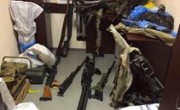 Житель Киевской области хранил для продажи арсенал оружия