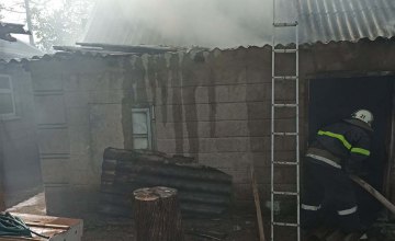На Днепропетровщине произошел пожар на территории частного дома