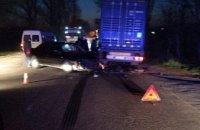 В Кривом Роге пьяный водитель врезался в грузовик (ФОТО) 