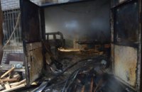 На ул. Тепличной в Слобожанском произошел пожар: устанавливаются причины возгорания 
