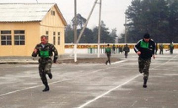 У днепропетровских военных 3 дня проверяли уровень физической подготовки