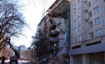 В центре Харькова рухнуло здание 