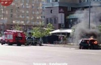  В Киеве ради съемок фильма сожгли внедорожник (ФОТО)