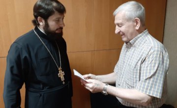 Секретарь Днепропетровской епархии награжден медалью «За заслуги» (ФОТО)