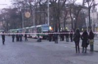 «Бомба», которую вчера нашли в трамвае №1, оказалась муляжом