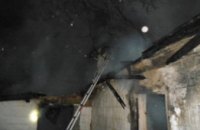 В Днепропетровской области во время пожара в доме два человека погибли, трое пострадали