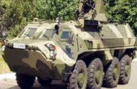 В Славянск вошла техника украинской армии