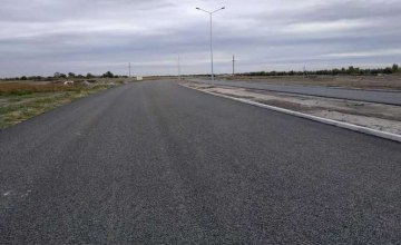 Как идет строительство новой автомобильной дороги в Днепропетровской области (ФОТО)