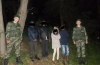 На Закарпатье пограничники задержали 4 незаконных мигрантов